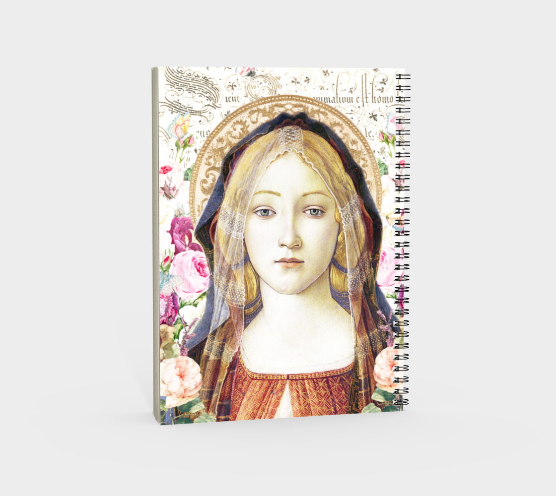 Mary in the Garden Notebook