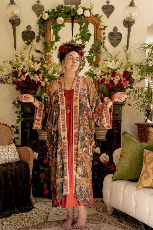 COURAGE DEAR HEART OPERA DUSTER (FULL LENGTH)