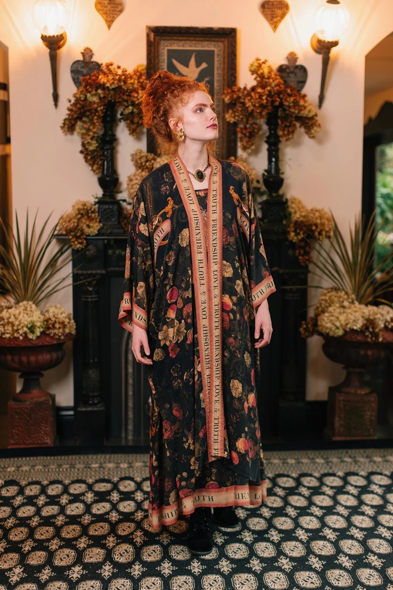 HEART OF GOLD OPERA DUSTER (FULL LENGTH)