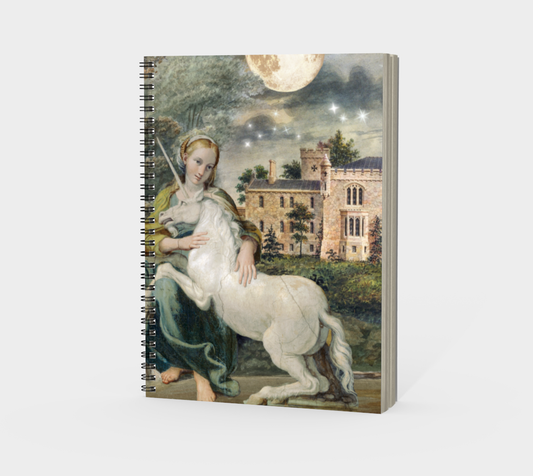 Unicorn and the Lady Notebook