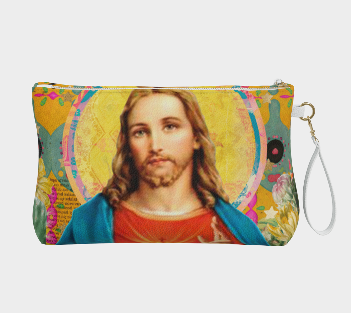 Mexican Jesus Makeup bag
