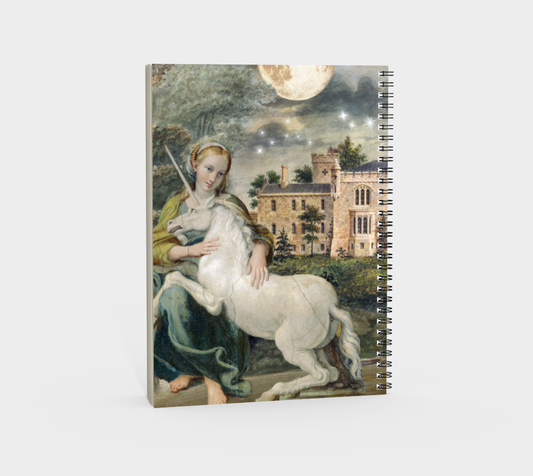 Unicorn and the Lady Notebook