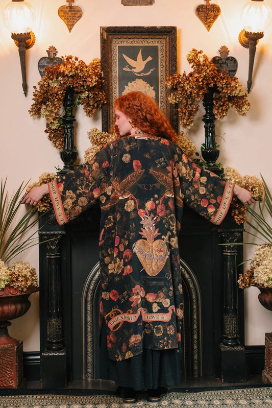 HEART OF GOLD OPERA DUSTER (FULL LENGTH)