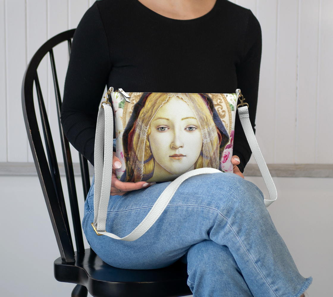 Mary in the Garden Crossbody